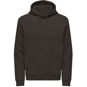 ONLY & SONS Onsconnor Reg Sweat Hoodie Noos, mulch, XXL
