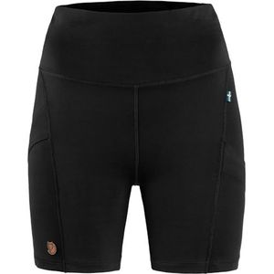 Fjällräven - Abisko 6´´ - Korte Leggings - Zwart - Gerecycled Polyester