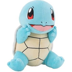 Bandai - Pokémon – pluche Carapuce (Squirtle) – zacht pluche dier 20 cm – cadeau-idee Pokemon pluche kinderen en volwassenen – speelgoed voor kinderen vanaf 2 jaar – Pokémon-pluche dier officiële