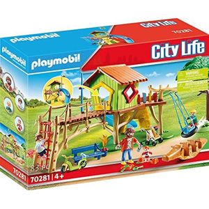 Playmobil CiTy Life Avontuurlijke Speeltuin - 70281,veelkleurig