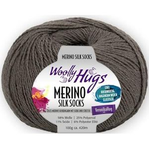 Woolly Hugs Merino Silk Socks ca. 420 m col. 212 100 g