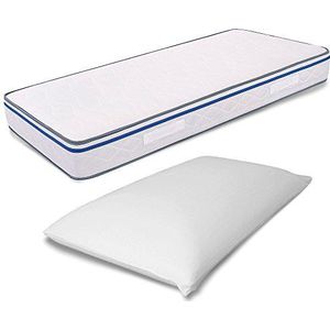 Easy Memory Foam Matras Only Top 22 80 x 190 cm Orthopedisch Kussen Memory Foam Hoog 13 cm Anticervicale