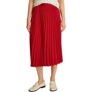 Tommy Hilfiger - Vloeiende Geplooide Midi-rok - Rood