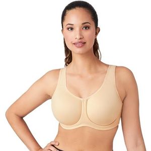 Wacoal Women's Full Support Underwire Sport Bra, Sand, 32H