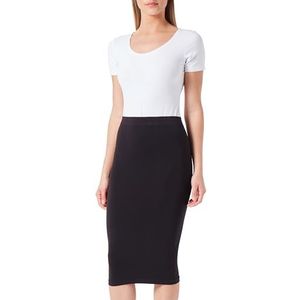 VERO MODA Dames VMJACKIE Seamless Tube Dress GA NOOS korsetjurk, zwart, L/XL, zwart, L-XL