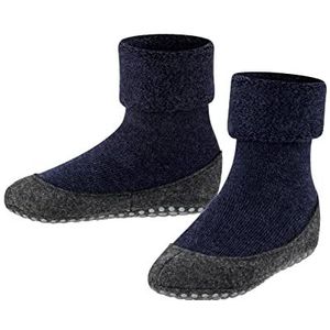 FALKE Uniseks-kind Stopper sokken Cosyshoe Minis K HP Wol Noppen op de zool 1 Paar, Blauw (Dark Blue 6680), 27-28