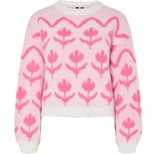 Pcjudie - Gebreide Trui - Ronde Hals - Lange Mouwen - Relaxed Fit