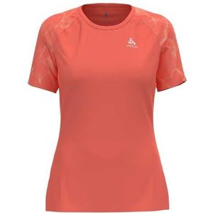 ODLO Essentials hardloopshirt voor dames, met print