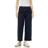 Cecil - Style Neele - Zomerbroek - Universal Blue - Met Elastische Band