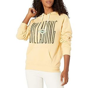 BILLABONG Dames Graphic Hoodie Sweatshirt - geel - S