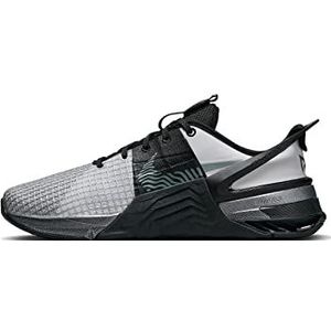 Nike W Metcon 8 Flyease Prm, sneakers voor dames, Wit Multi Color Zwart, 44 EU