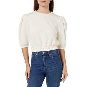 LIBBI Sweatshirt voor dames, wolwit, S