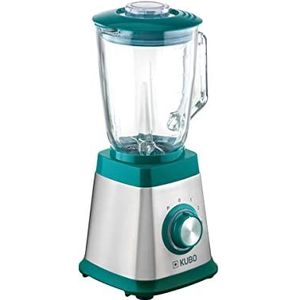 Blender - Glazen kan - Vermogen 1000 W - 4 snelheden - 6 RVS messen - Capaciteit: 1,5 l Kubo
