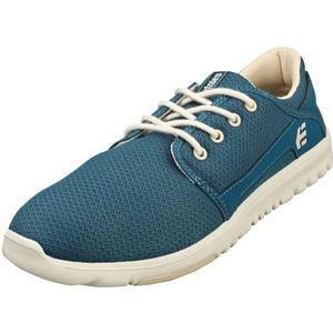 Etnies Heren Scout Skate Schoen, Blauw/Wit, 8.5 UK, Blauw wit, 42.5 EU