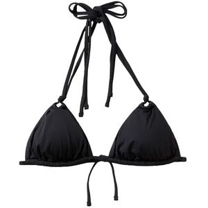 United Colors of Benetton Bovendeel van de bikini voor dames, Zwart 700, XS