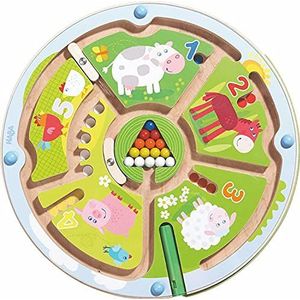 HABA Magneetspel Getallenlabyrint - Speels leren tellen en ordenen - Geschikt voor kinderen vanaf 2 jaar