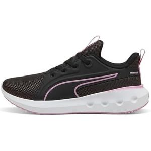 PUMA Unisex Softride Carson Road hardloopschoen, Puma Zwart Mauved Uit, 46 EU