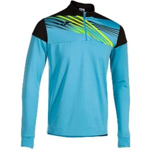 Joma Sweatshirt Elite X Neon Turquoise Zwart