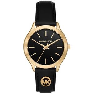 Michael Kors Watch MK7482, zwart, Riemen.