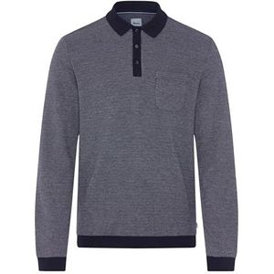 Brax Gebreide jersey sweatshirt voor heren, 13 Deep Blue, M