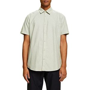 ESPRIT Button-down-overhemd met print, lichtgroen, S