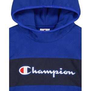 Champion Sweatshirt met capuchon voor jongens, Blauw (Bs008), 5-6 Jaar