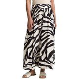 A-lijn Rok - Dierenprint - Viscose - 3/4 Lengte