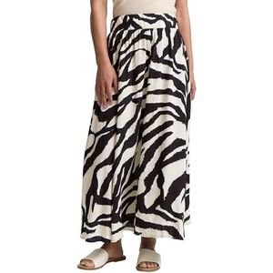 A-lijn Rok - Dierenprint - Viscose - 3/4 Lengte