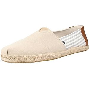 TOMS Alpargata Rope Classic Platte Loafer voor Heren, Natuurlijke Tan, 40.5 EU