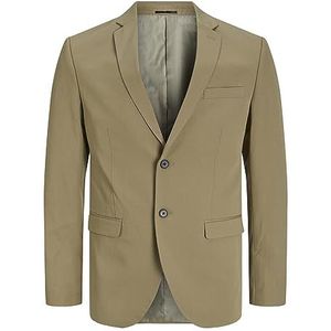 JACK & JONES Mannelijke blazer met enkele rij knopen, JPRFRANCO Super Slim Fit Blazer, Covert Green/Fit: super slim fit, 52