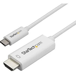 StarTech.com 2m USB C naar HDMI kabel - 4K bij 60Hz - wit
