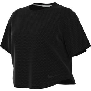 Nike Shirt Dames One Classic Dri-Fit Brth Ss, Black/Black, FN4119-010, 4X