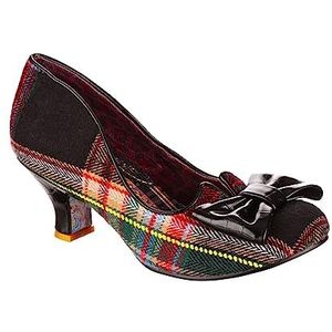 Irregular Choice Dames Dazzle Razzle Oxford, Zwart Multi, 41 EU