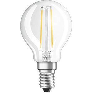 OSRAM LED lamp | Lampvoet: E14 | Warm wit | 2700 K | 2,80 W | LED Retrofit CLASSIC P DIM [Energie-efficiëntieklasse A++] | 10 stuks
