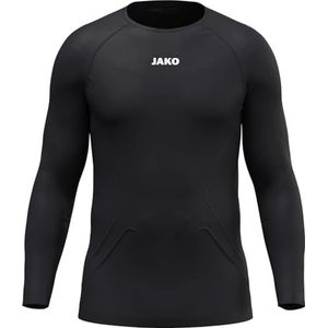 JAKO Kindershirt met lange mouwen Lightweight zwart, 3XS