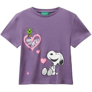 United Colors of Benetton T-shirt, Paars, 5 jaar
