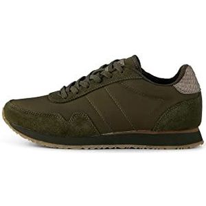 Woden Sneakers Nora III Leather, 295 Dark Olive, 36 EU