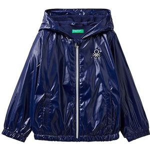 United Colors of Benetton Jas voor meisjes en meisjes, Blu Scuro 252, 82