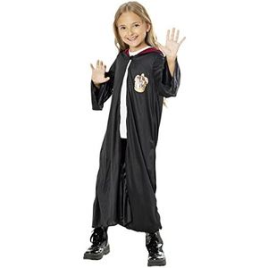 Rubies Harry Potter kostuum voor jongens en meisjes, Green Collection, duurzaam kostuum, tuniek met bedrukt embleem, officiële Harry Potter voor carnaval, Halloween, verjaardag en Kerstmis