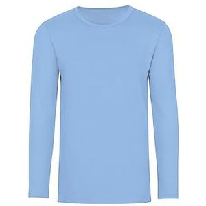 Trigema Meisjesshirt, blauw (Horizont 042), 128 cm