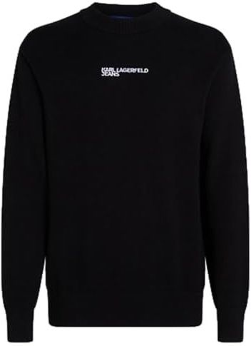 Karl Lagerfeld - Jeans - Gebreide Trui - Zwart - Heren
