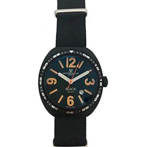 Montres de Luxe Automatic S0317159 analoog digitaal horloge voor volwassenen, met armband in doek
