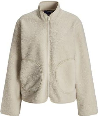Jack & Jones - Teddy Jack Moonbeam - Fleece Jas - Beige