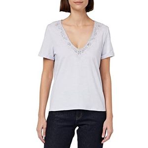 Naf Naf Ezra MC jas, shirtblauw, normaal dames