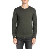 Replay - Uk4463 - Herentrui - Mud Green - Lange Mouwen - Ronde Hals