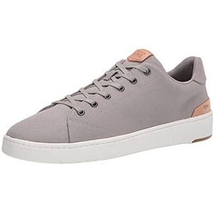 TOMS Heren Travel Lite Lage Veterschoenen Casual - Zwart, Motregen Grijs Canvas, 43 EU