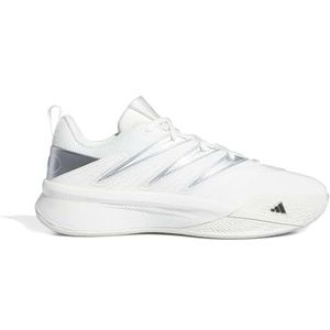 adidas Uniseks-Volwassen Lillard Dame Certified 2 Low Trainers, core white/core black/silver met, 54 2/3 EU