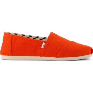 TOMS Dames Alpargata Classic Espadrille, Flame Heritage Canvas, 7.5 UK, Vlam Heritage Canvas, 41 EU