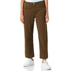 Replay Dames Heveleen Jeans, 238 legergroen, 23W
