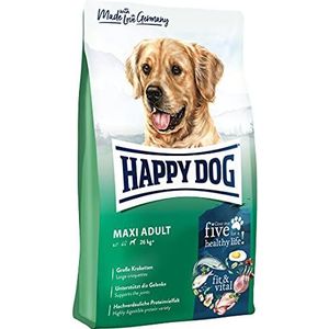 Happy Dog 60762 - Supreme fit & vital Maxi Adult - droogvoer voor honden voor grote honden - 4 kg inhoud